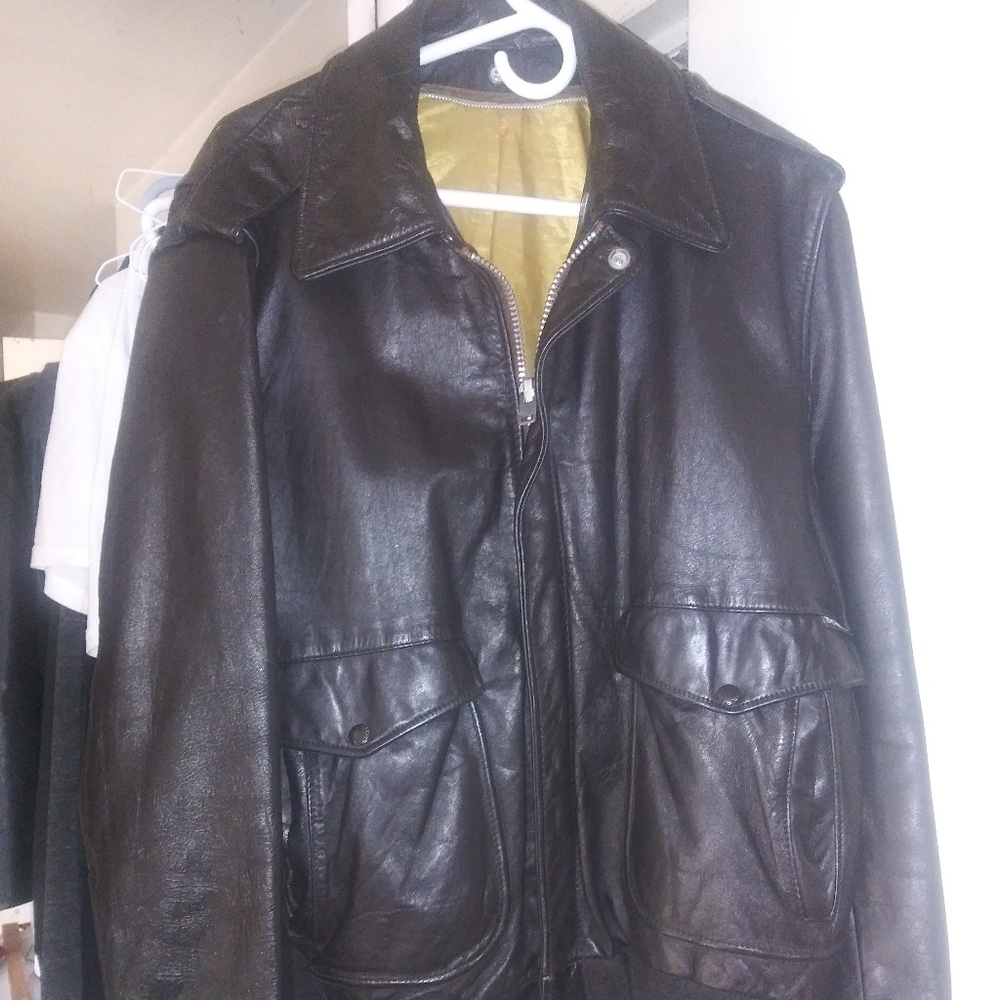 Schott A-2 Leather Flight Jacket